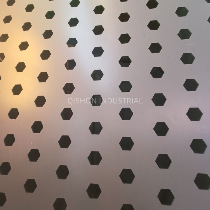 High Quality Customized Patterns Perforated Metal Mesh For Architectural Decoration