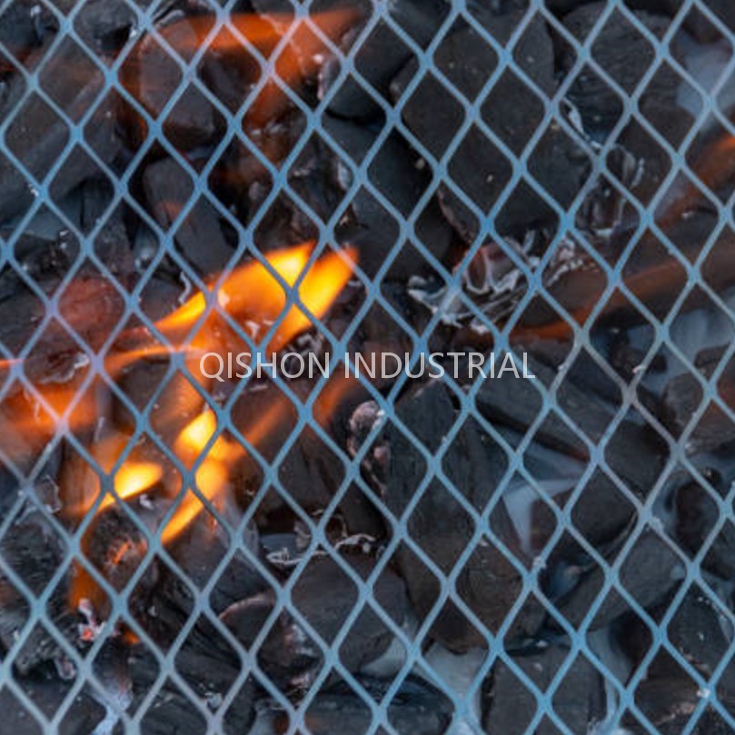 Customized Galvanized Steel Stainless Steel Expanded Metal Barbecue Grill Mesh