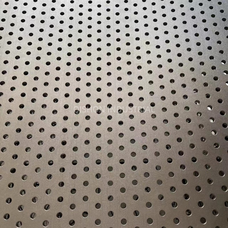 Galvanized Steel/Stainless Steel perforated metal mesh for filtration