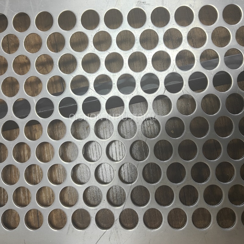 Galvanized Steel/Stainless Steel perforated metal mesh for filtration