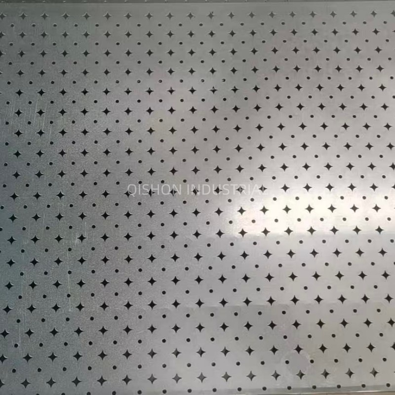 Galvanized Steel/Stainless Steel perforated metal mesh for filtration